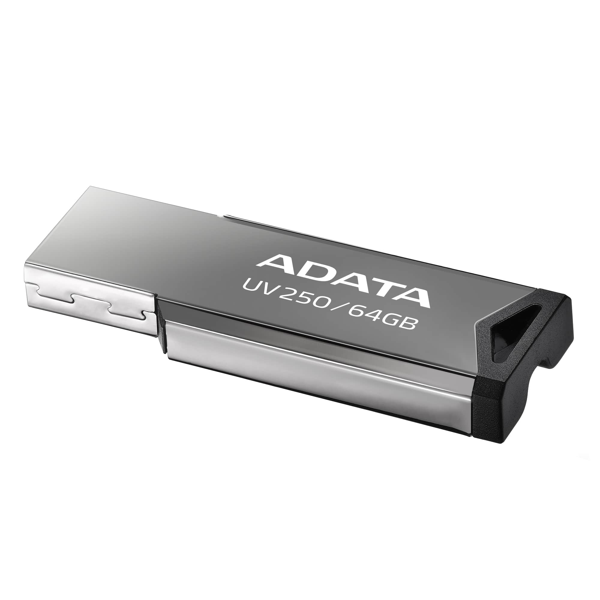 Memoria Flash Adata Uv250 16gb Usb 2.0 Plata (Auv250-16g-Rbk)