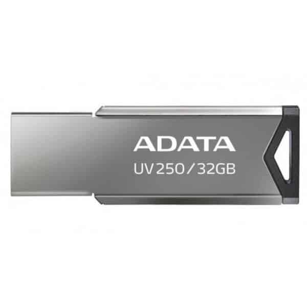 Memoria Flash Adata Uv250 32gb Usb 2.0 Plata (Auv250-32g-Rbk)