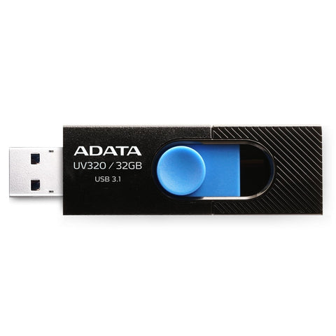Memoria Flash Adata Uv320 32Gb Usb 3.2 Black-Blue (Auv320-32G-Rbkbl)