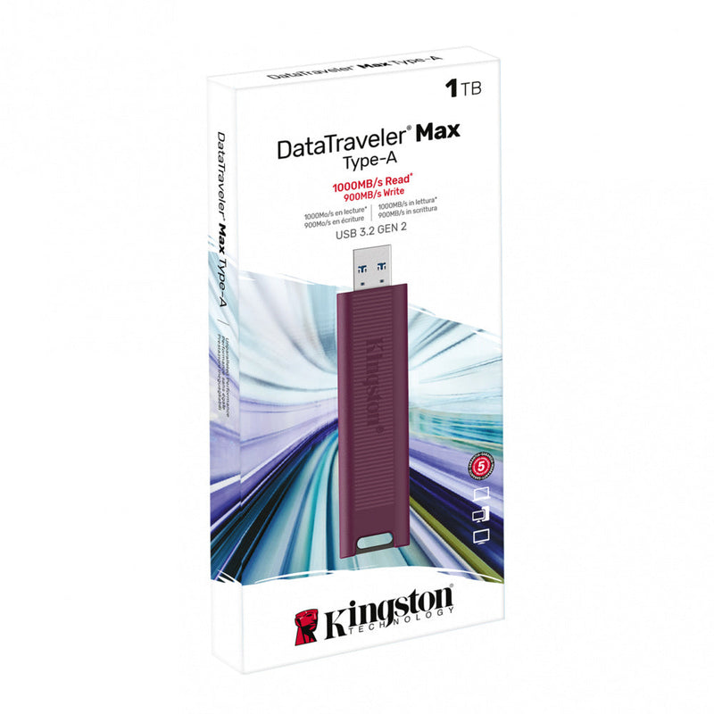 Memoria Flash Kingston 1tb Gen 2 3.2 Datatraveler Max-A(Dtmaxa/1tb)