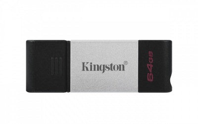 Memoria Flash Kingston 64 Gb Usb-C 3.2 Gen 1 (Dt80/64gb)