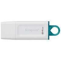 Memoria Flash Kingston 64gb Usb 3.2 Gen 1 Color Blanco (Kc-U2g64-5r)