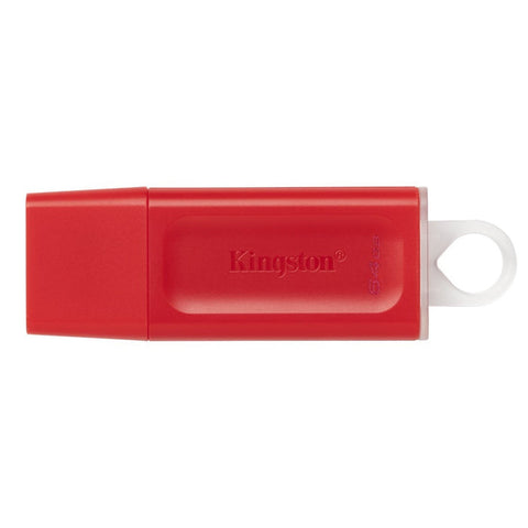 Memoria Flash Kingston 64gb Usb 3.2 Gen 1 Color Rojo (Kc-U2g64-7gr)