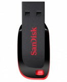 Memoria Flash Sandisk Cruzer Blade 128gb Negro 2.0 (Sdcz50-128g-B35)