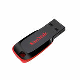 Memoria Flash Sandisk Cruzer Blade 128gb Negro 2.0 (Sdcz50-128g-B35)