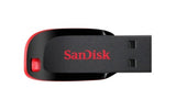 Memoria Flash Sandisk Cruzer Blade 128gb Negro 2.0 (Sdcz50-128g-B35)