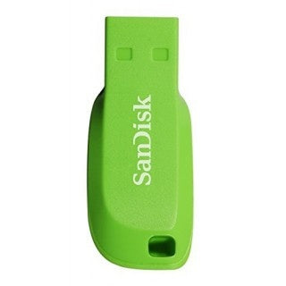 Memoria Flash Sandisk Cruzer Blade 16gb Verde 2.0 (Sdcz50c-016g-B35ge)