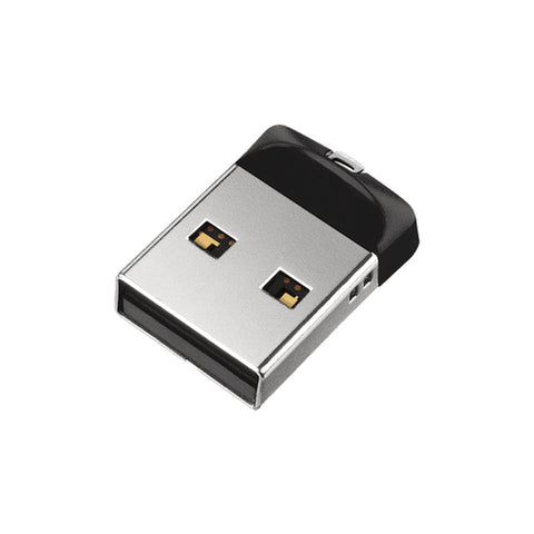 Memoria Flash Sandisk Cruzer Fit 16Gb Negro 2.0 (Sdcz33-016G-G35)