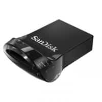 Memoria Flash Sandisk Ultra Fit 128gb Negro Usb 3.1 (Sdcz430-128g-G46)