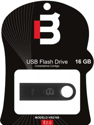 Memoria Flash Usb Blackpcs 2108 16gb Negro (Hs-2108bl-16)