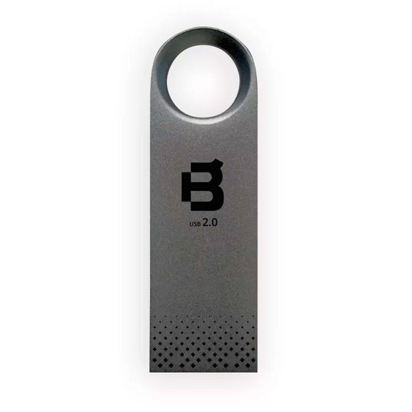 Memoria Flash Usb Blackpcs 2108 8gb Plata Metalica (Mu2108s-8)