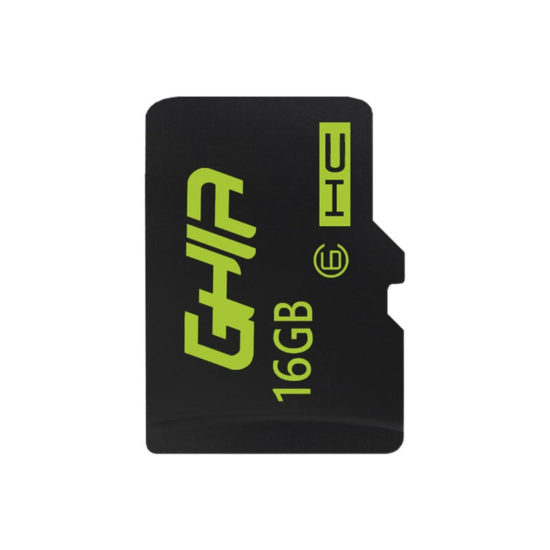 Memoria Ghia 16gb Tipo Micro Sd Clase 6 Con Adaptador