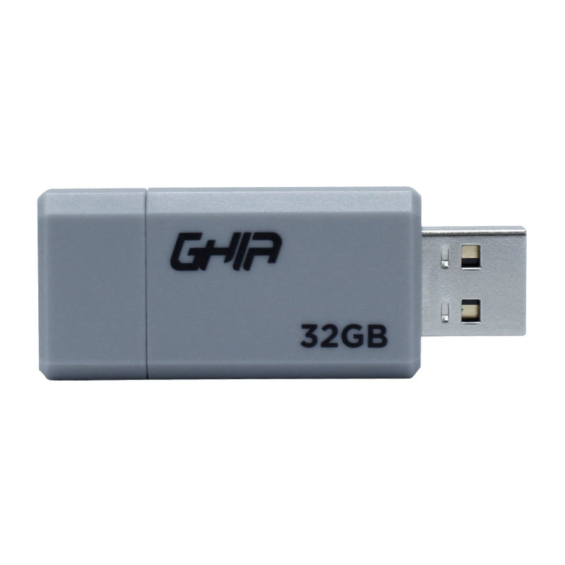 Memoria Ghia 32gb Usb Plastica Usb 2.0 Compatible Con Android, Windows, Mac