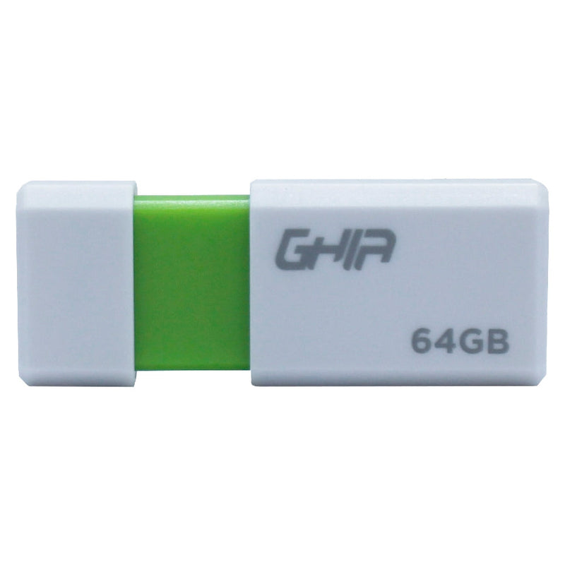 Memoria Ghia 64gb Usb Plastica Usb 2.0 Compatible Con Android, Windows, Mac