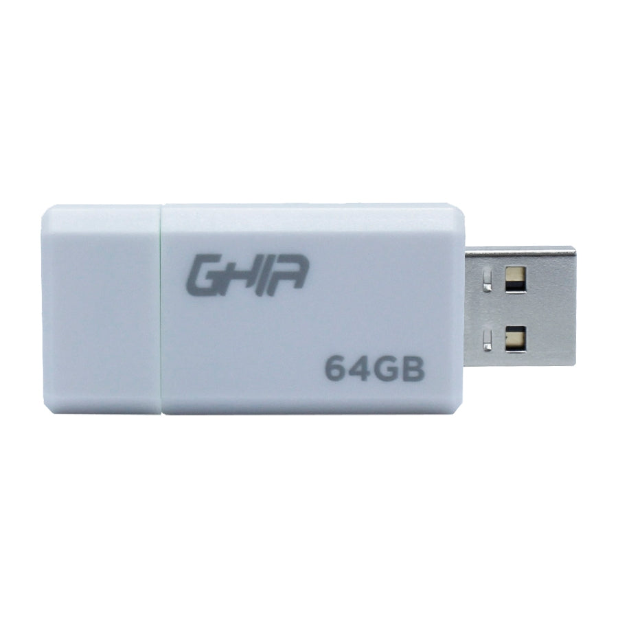 Memoria Ghia 64gb Usb Plastica Usb 2.0 Compatible Con Android, Windows, Mac