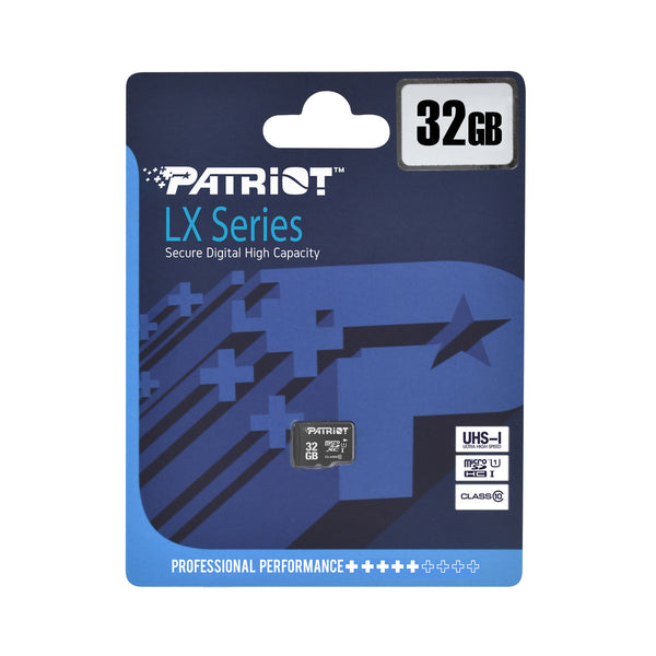 Memoria Micro Sdhc Patriot Lx Series 32 Gb Uhs-1 (Psf32gmdc10)