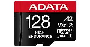 Memoria Micro Sdxc Adata 128gb Uhs-I U3 V30s A2 Con Adaptador (Ausdx128gui3v30sa2-Ra1)