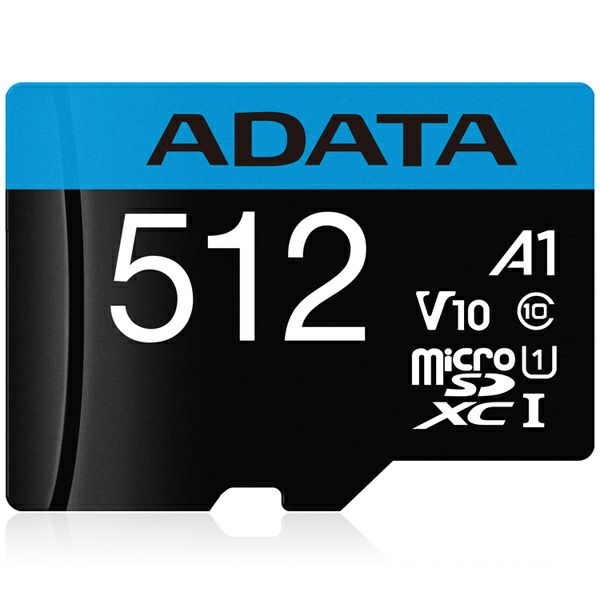 Memoria Micro Sdxc Adata 512gb Uhs-I C10 Con Adaptador (Ausdx512guicl10a1-Ra1)
