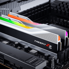 Memoria Ram Gskill Ddr5 5600 Mt/S 2 X 16Gb Trident Z5 Rgb White