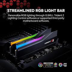 Memoria Ram Gskill Ddr5 5600 Mt/S 2 X 32Gb Trident Z5 Rgb Black