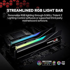 Memoria Ram Gskill Ddr5 6000 Mt/S 2 X 32Gb Trident Z5 Neo Rgb Black