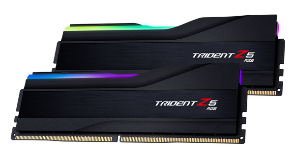 Memoria Ram Gskill Ddr5 6000 Mt/S 2 X 32Gb Trident Z5 Rgb Black