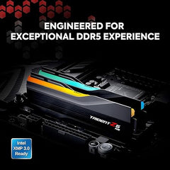 Memoria Ram Gskill Ddr5 7600 Mt/S 2 X 16Gb Trident Z5 Rgb Black