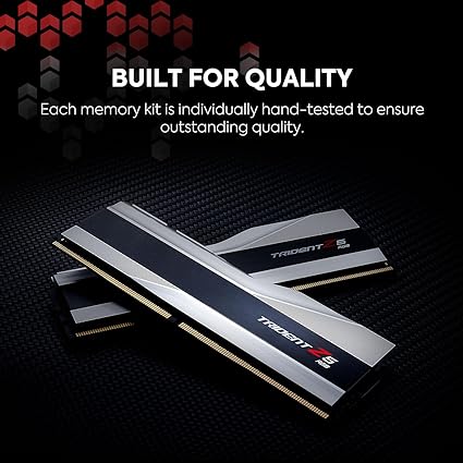 Memoria Ram Gskill Ddr5 8000 Mt/S 2 X 24Gb Trident Z5 Rgb White