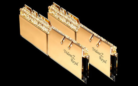 Memoria Ram Gskill Trident Z Royal Ddr4 3200mhz 16gb 2x8 F43200c16d16gtrg