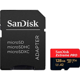 Memoria Sandisk Micro Sd Extreme Pro 128gb V30 A2 (Sdsqxcd-128g-Gn6ma)