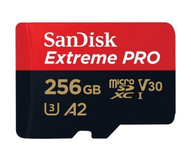 Memoria Sandisk Micro Sd Extreme Pro 256gb (Sdsqxcz-256g-Gn6ma)