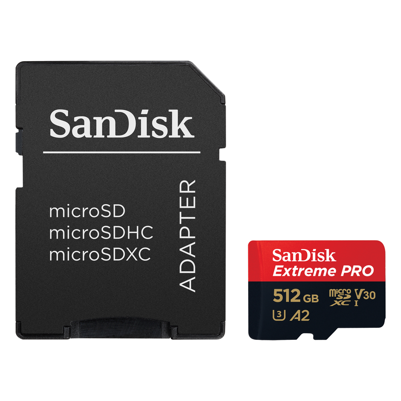 Memoria Sandisk Micro Sd Extreme Pro 512gb (Sdsqxcz-512g-Gn6ma)