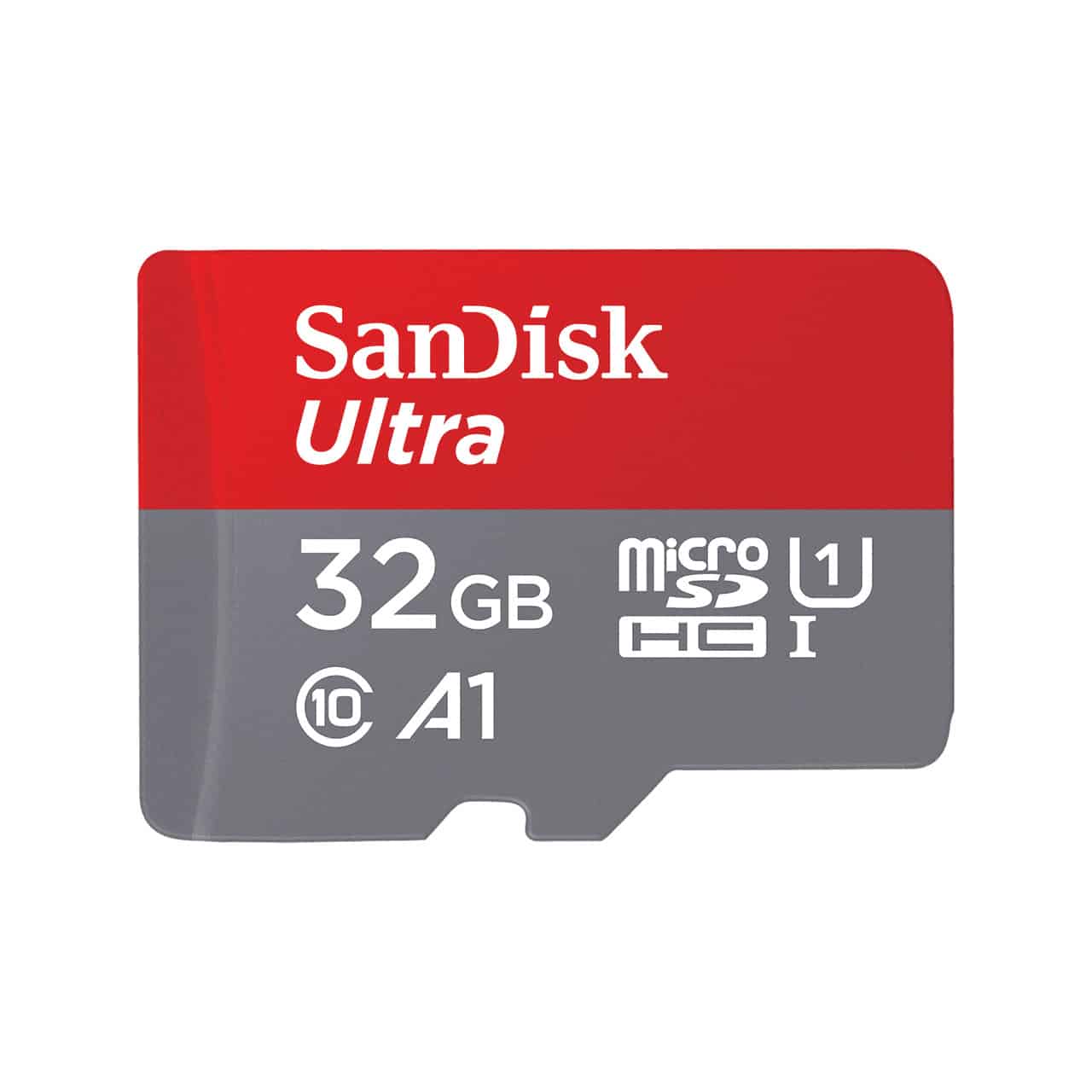 Memoria Sandisk Micro Sd Ultra 32Gb Cl10 A1 Con Adaptador - (Sdsquar-032G-Gn6Ma)