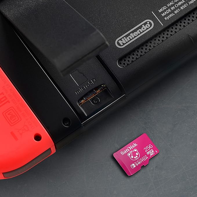 Memoria Sandisk Micro Sdxc Nintendo Switch Fornite 256Gb (Sdsqxao-256G)