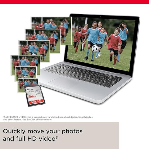 Memoria Sandisk Sdhc Ultra Uhs-I 64Gb (Sdsdunb-064G-Gn6In)