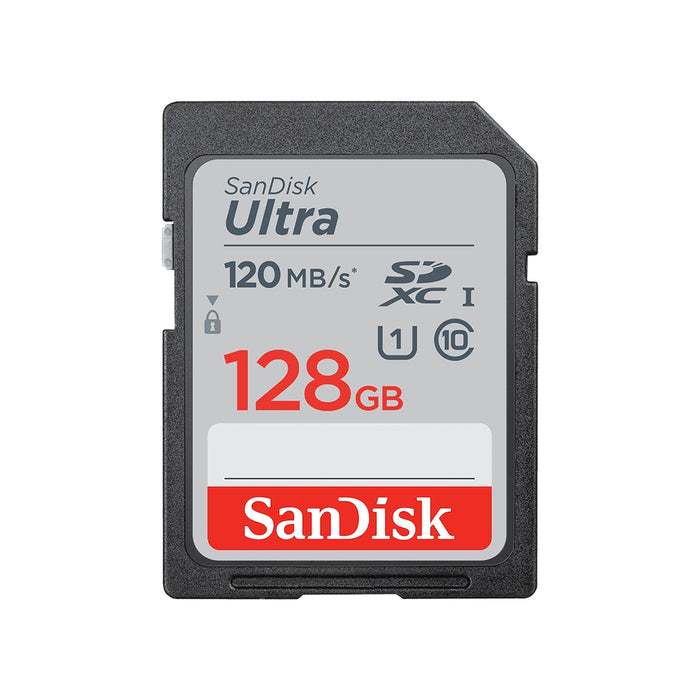 Memoria Sandisk Ultra Sdhc, Sdxc 128gb Cl10 U1 (Sdsdun4-128g-Gn6in)