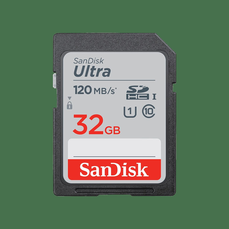 Memoria Sandisk Ultra Sdhc, Sdxc 32gb Cl10 U1 (Sdsdun4-032g-Gn6in)
