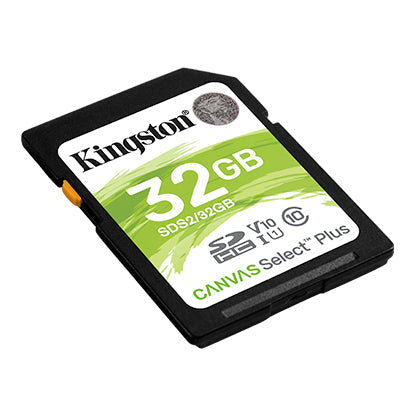 Memoria Sd Kingston Sdhc Canvas Select 100r Cl10 Uhs-I V10 (Sds2/32gb)