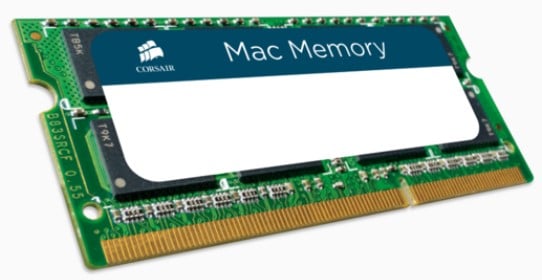 Memoria Sodimm Ddr3l Corsair 8gb 1600mhz Mac (Cmsa8gx3m1a1600c11)