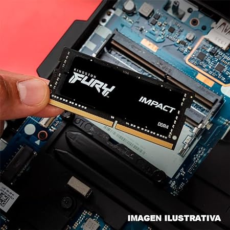 Memoria Sodimm Ddr4 Fury Impact R Cl16 16Gb 2666Mhz (Kf426S16Ib/16R)