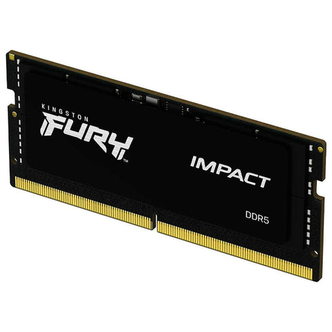 Memoria Sodimm Ddr5 Fury Impact 16Gb 4800Mhz Cl38 Pnp (Kf548S38Ib-16)
