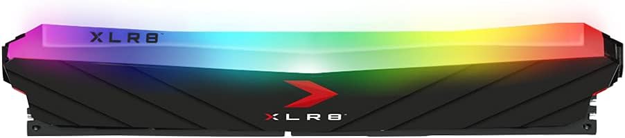 Memoria Udimm Ddr4 Pny Xlr8 Gaming Epic-X Rgb 16gb 3200mhz Black
