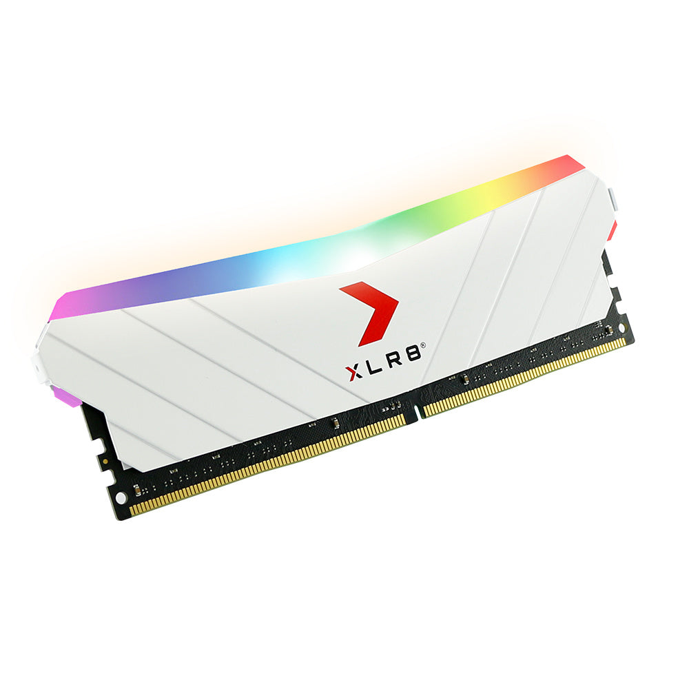 Memoria Udimm Ddr4 Pny Xlr8 Gaming Epic-X Rgb 16gb 3200mhz White