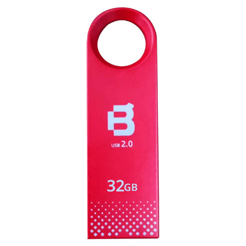 Memoria Usb Blackpcs 2108 32gb Rojo (Mu2108r-32)