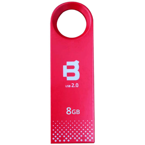 Memoria Usb Blackpcs 2108 8gb Rojo (Mu2108r-8)