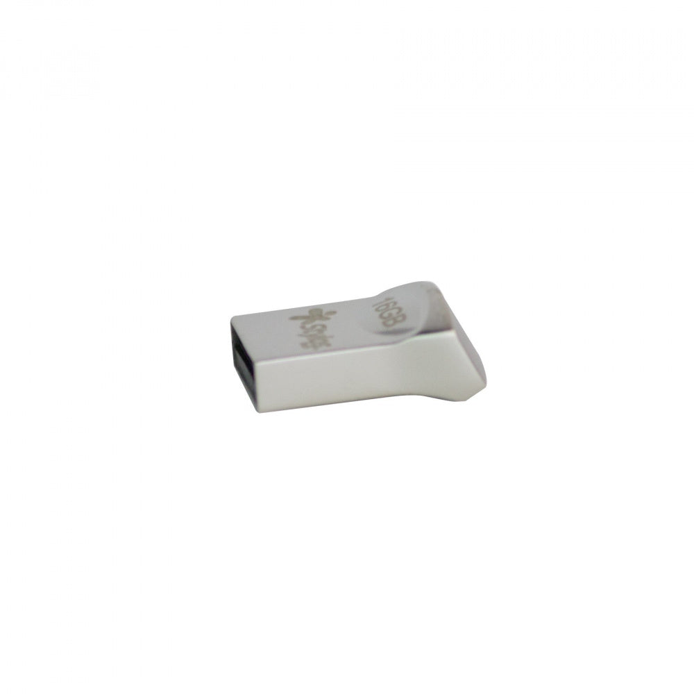 Memoria Usb Stylos 16gb Flash 2.0 Plata Metal Mini (Stmus42s)
