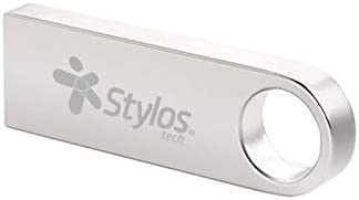 Memoria Usb Stylos 16gb Flash 2.0 Plata (Stmusb2b)