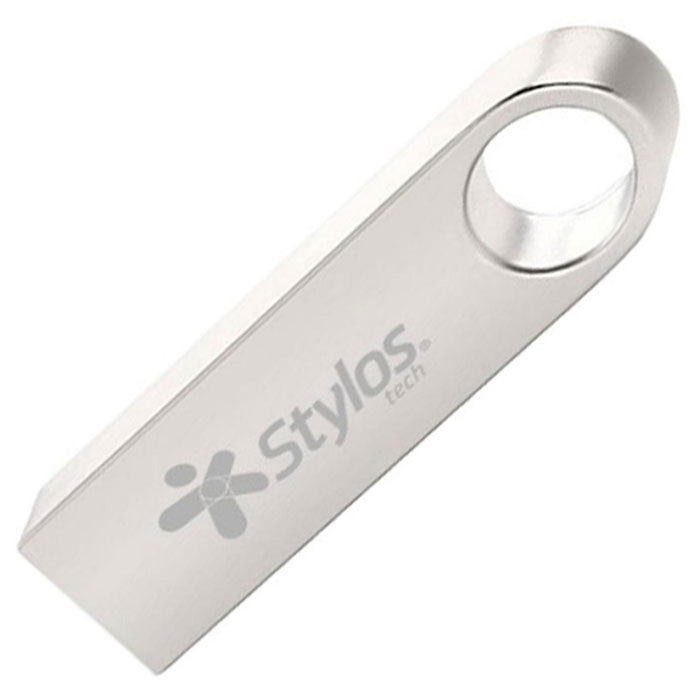 Memoria Usb Stylos 64gb Flash 2.0 Plata (Stmusb4b) (P.E)