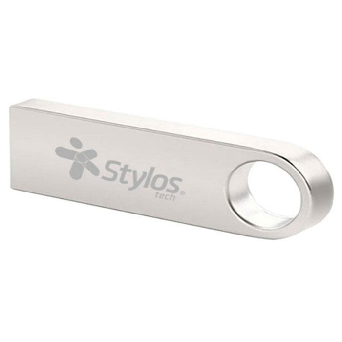 Memoria Usb Stylos 64gb Flash 2.0 Plata (Stmusb4b) (P.E)
