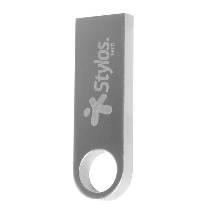 Memoria Usb Stylos 64gb Flash 2.0 Plata (Stmusb4b) (P.E)